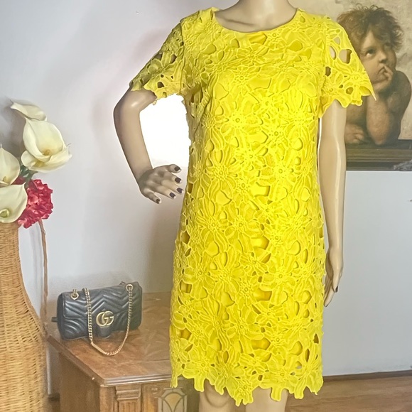 Calvin Klein Elegant lace dress B-45 - Picture 2 of 9